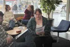 Students at a table