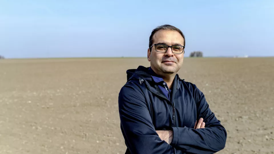 The adverse effects of dust storms on health, the environment, and the economy led Hossein Hashemi and his research colleagues to start up a new research project. Photo: Kennet Ruona