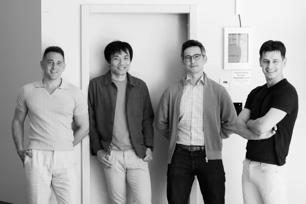 Lao Saal's research group. Photo: Ingemar Hultquist