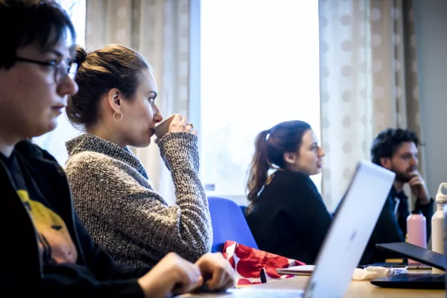 Doctoral students at the Faculty of Social Sciences. Photo: Kennet Ruona.