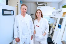 Mattias Belting and Anna Bång Rudenstam. Photo: Tove Smeds