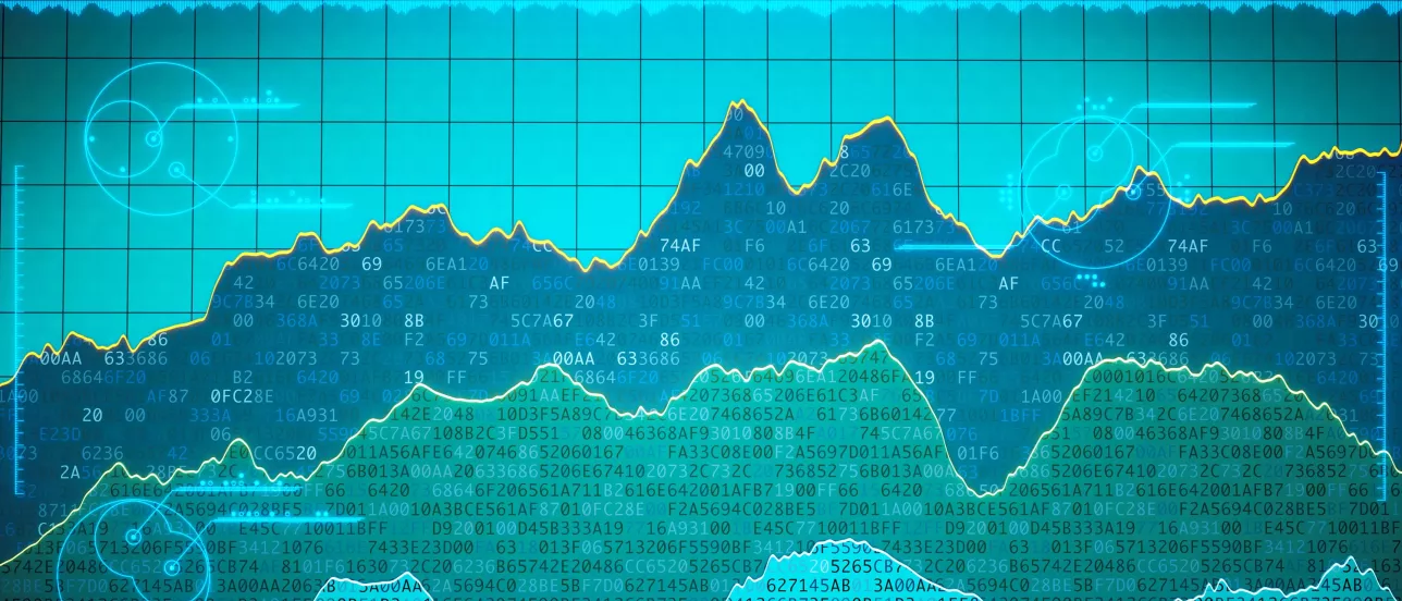 Graphs with lots of digits and letters