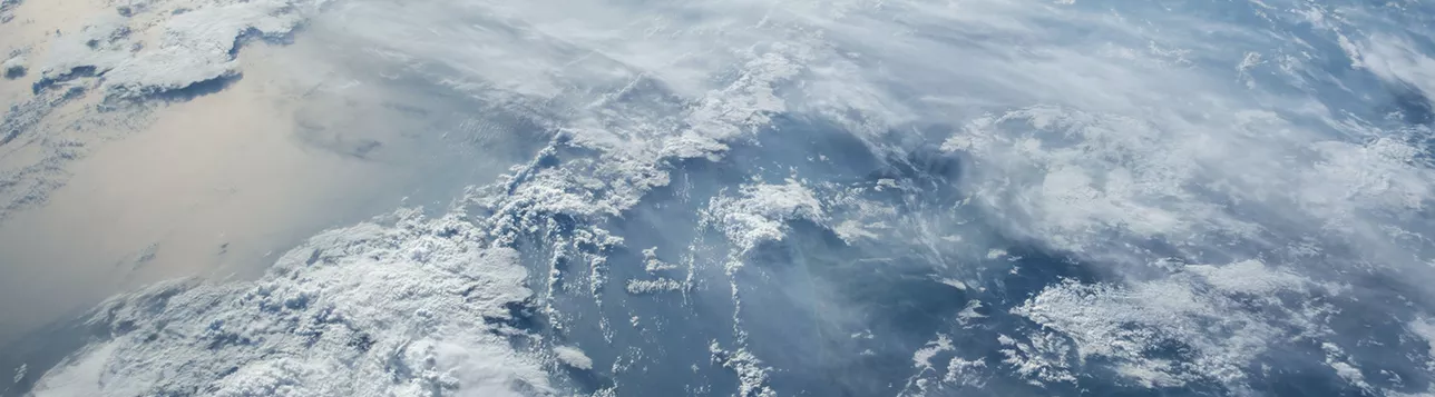 Ocean clouds seen from space. Photo: Nasa/Unsplash.