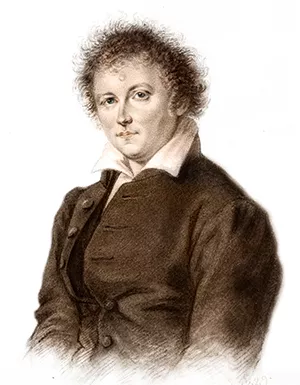 A drawing of Esaias Tegnér